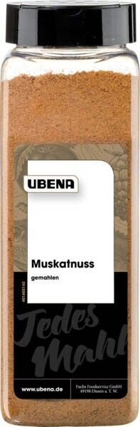 UBENA  Muskatnus gemahlen Gewürz, 500,0 g