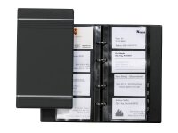 DURABLE Visitenkarten-Ringbuch VISIFIX anthrazit, 1 St.