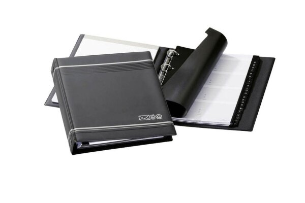 DURABLE Adress-Ringbuch TELINDEX® anthrazit, 1 St.