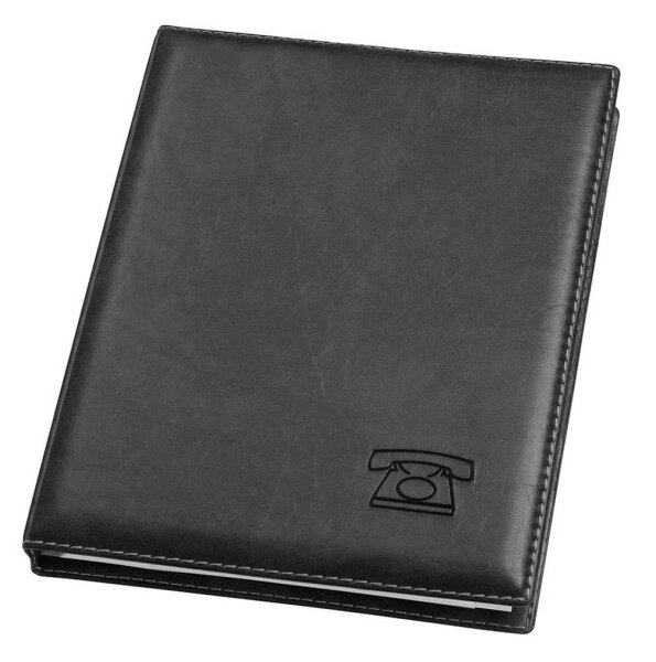 VELOFLEX Adress-Ringbuch Exquisit schwarz, 1 St.