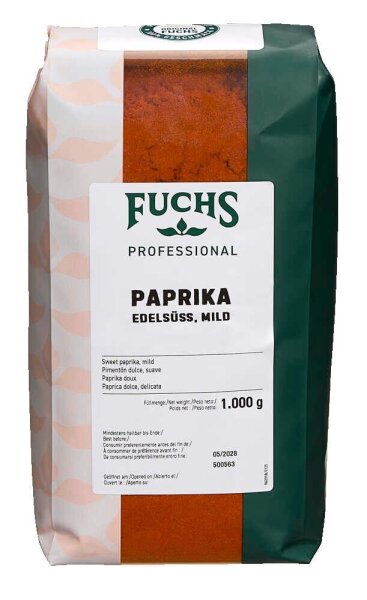 Fuchs  Paprika edelsüß Gewürz, 1,0 kg