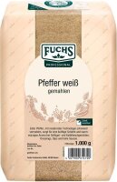 Fuchs  Pfeffer weiß gemahlen Gewürz, 1,0 kg