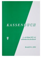 Kassenabrechnung Formularbuch 4104, 1 St.