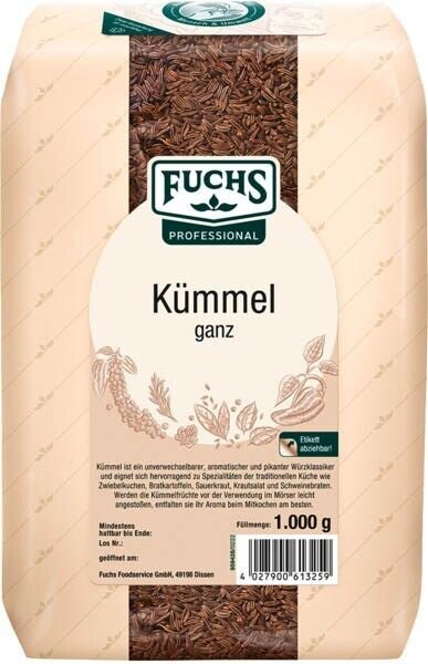 Fuchs  Kümmel ganz Gewürz, 1,0 kg