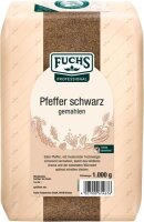 Fuchs  Pfeffer schwarz gemahlen Gewürz, 1,0 kg