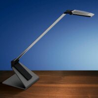 MAUL MAULsolaris LED Schreibtischlampe silber 5 W