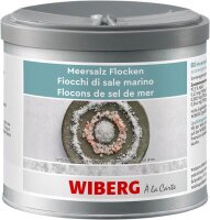 WIBERG  Meersalz Flocken sonnengetrocknet Salz, 350,0 g