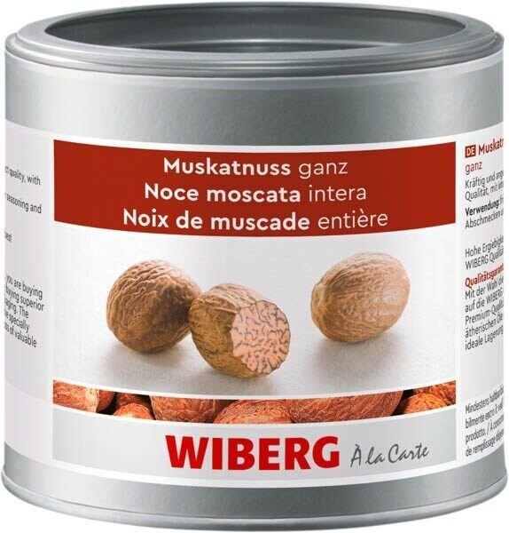 WIBERG  Muskatnüsse ganz Gewürz, 300,0 g