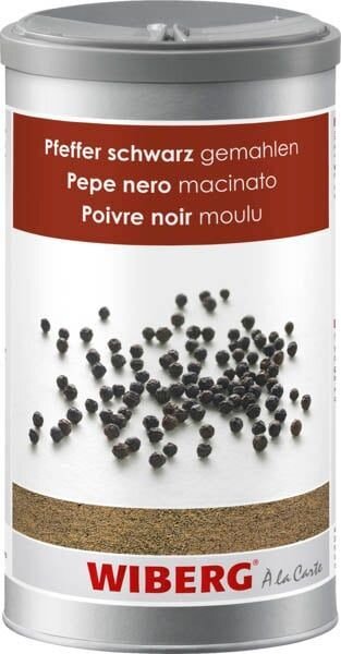 WIBERG  Pfeffer schwarz gemahlen Gewürz, 555,0 g