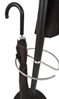 HAKU Möbel Kleiderständer 88599 schwarz Metall 4 Haken 36,0 x 182,0 cm, 1 St.