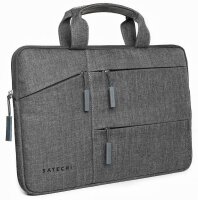 SATECHI Laptoptasche Kunstfaser grau ST-LTB15 bis 38,1 cm...
