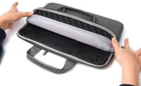 SATECHI Laptoptasche Kunstfaser grau ST-LTB15 bis 38,1 cm (15 Zoll)