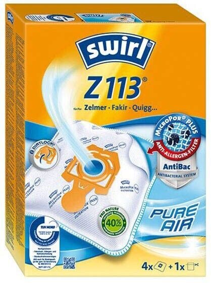 4 swirl® MicroPor® Plus Z 113 Staubsaugerbeutel  ( 197828 )