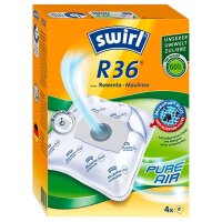 swirl® MicroPor® Plus R 36 Staubsaugerbeutel, 4 St.