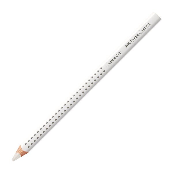 FABER-CASTELL Jumbo Grip Buntstift weiß, 1 St.