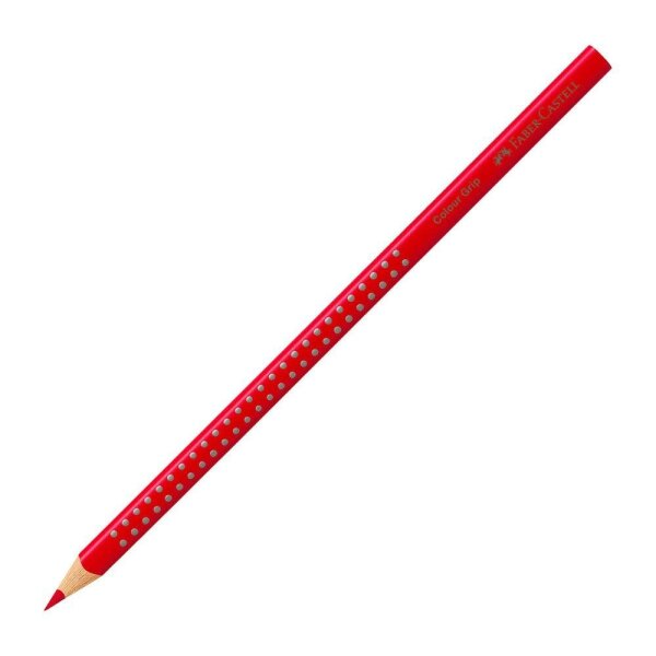 FABER-CASTELL Colour Grip Buntstift rot, 1 St.