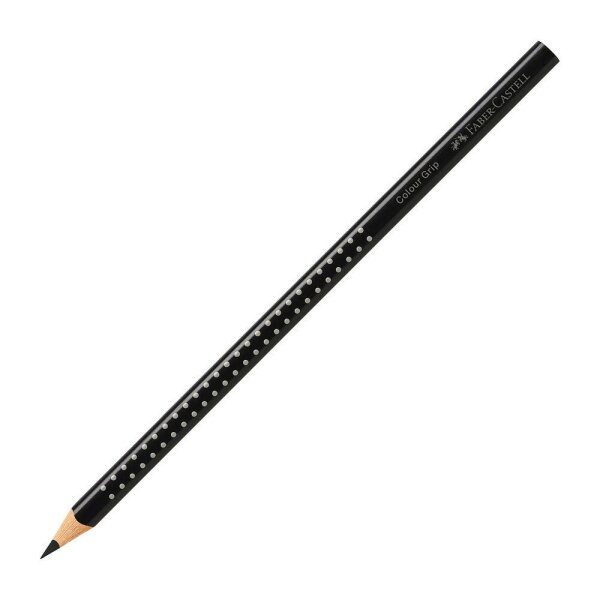 FABER-CASTELL Colour Grip Buntstift schwarz, 1 St.