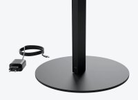 LUCTRA® by DURABLE FLOOR LITE LED LED-Schreibtischlampe schwarz 12 W