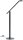 LUCTRA® by DURABLE FLOOR LITE LED LED-Schreibtischlampe schwarz 12 W