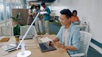 LUCTRA® by DURABLE TABLE LITE LED LED-Schreibtischlampe weiß 12 W