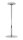 LUCTRA® by DURABLE TABLE LITE LED LED-Schreibtischlampe silber 12 W
