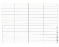 OXFORD Vokabelheft Lineatur 53 liniert DIN A5 ohne Rand, 48 Blatt, 1 St.