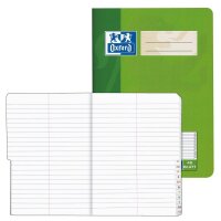 OXFORD Vokabelheft Lineatur 53 liniert DIN A5 ohne Rand, 48 Blatt, 1 St.