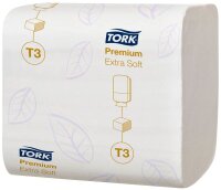 TORK Einzelblatt-Toilettenpapier T3 Premium Extra Soft...