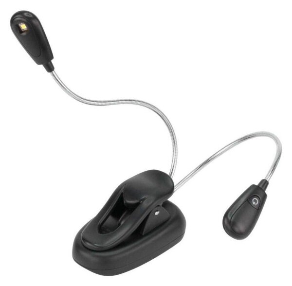 ANSMANN 2541001 LED Buch-Leselampe schwarz, 1 St.