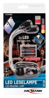 ANSMANN 2541001 LED Buch-Leselampe schwarz, 1 St.