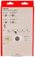 fischer HM S/HMZ 3 531389 Dübel- und Schrauben-Sortiment, 31-teilig