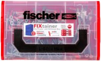 fischer FixTainer - DuoPower/DuoTec + S 2K 539868 Dübel- und Schrauben-Sortiment, 200-teilig