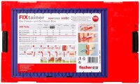 fischer FixTainer - DuoPower/DuoTec + S 2K 539868 Dübel- und Schrauben-Sortiment, 200-teilig