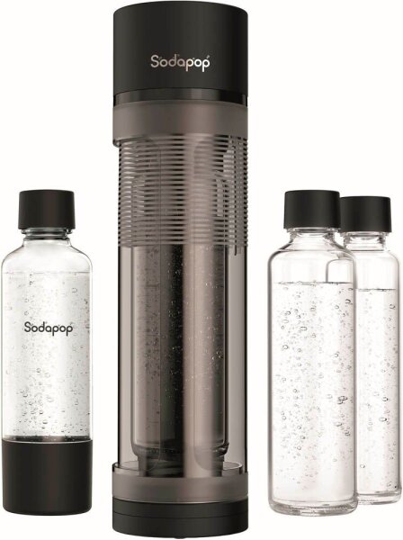 Sodapop Wassersprudler Logan schwarz