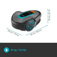 GARDENA SILENO minimo Mähroboter für bis zu 500 m², mit 1 Akku  ( 15202-20 )