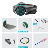 GARDENA SILENO minimo Mähroboter für bis zu 500 m², mit 1 Akku  ( 15202-20 )