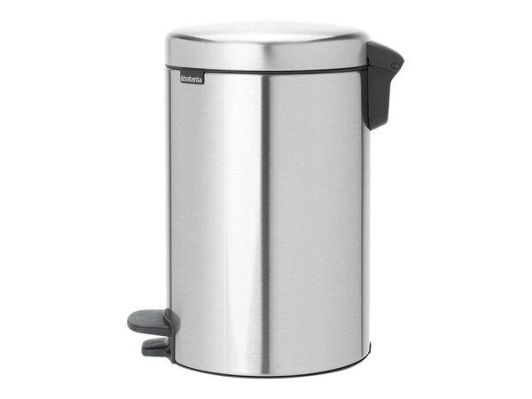 brabantia Newlcon Mülleimer 12,0 l silber, 1 St.