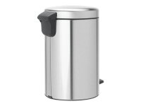 brabantia Newlcon Mülleimer 12,0 l silber, 1 St.