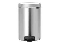 brabantia Newlcon Mülleimer 12,0 l silber, 1 St.
