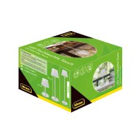 Idena 50124 Touch LED Tischlampe weiß