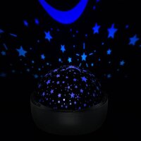 Idena Sternenhimmel LED Nachtlicht schwarz, 1 St.