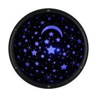 Idena Sternenhimmel LED Nachtlicht schwarz, 1 St.