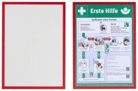 FRANKEN Magnetrahmen ECO rot A4, 10 St.