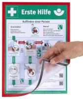 FRANKEN Magnetrahmen ECO rot A4, 10 St.