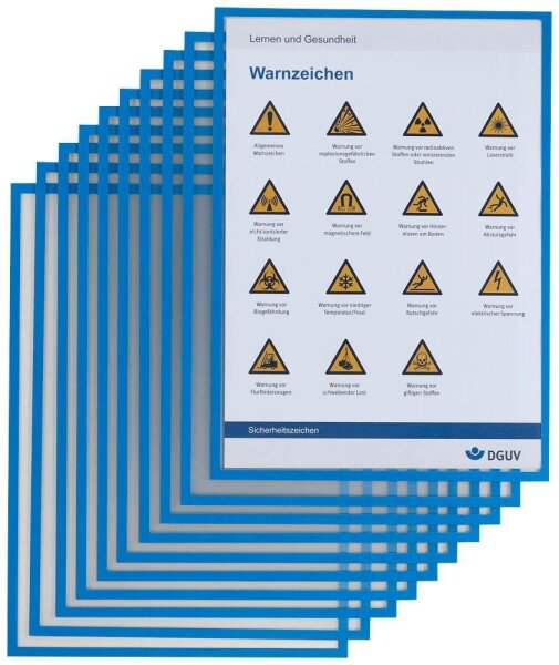 FRANKEN Magnetrahmen ECO blau A3, 10 St.