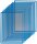 FRANKEN Magnetrahmen ECO blau A3, 10 St.