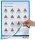 FRANKEN Magnetrahmen ECO blau A3, 10 St.