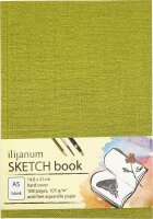 Ilijanum Skizzenbuch DIN A5 blanko, limette Hardcover 54...