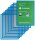FRANKEN Magnetrahmen ECO blau A4, 10 St.