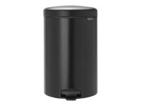 brabantia Newlcon Mülleimer 20,0 l schwarz, 1 St.